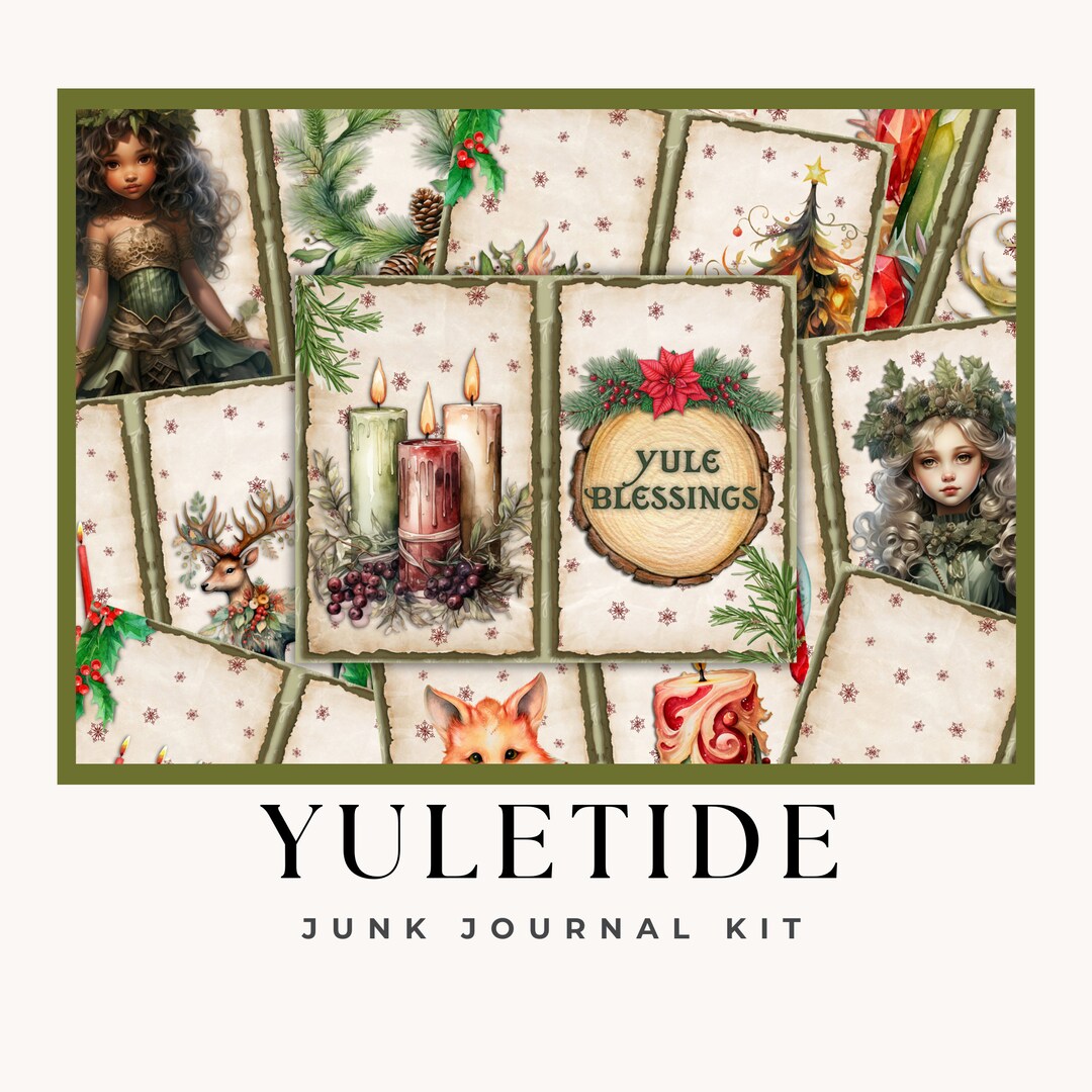 junk-journal-yuletide-winter-solstice-junk-journal-pages-winter