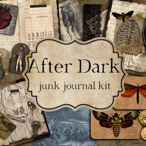 After Dark Junk Journal Digital Download