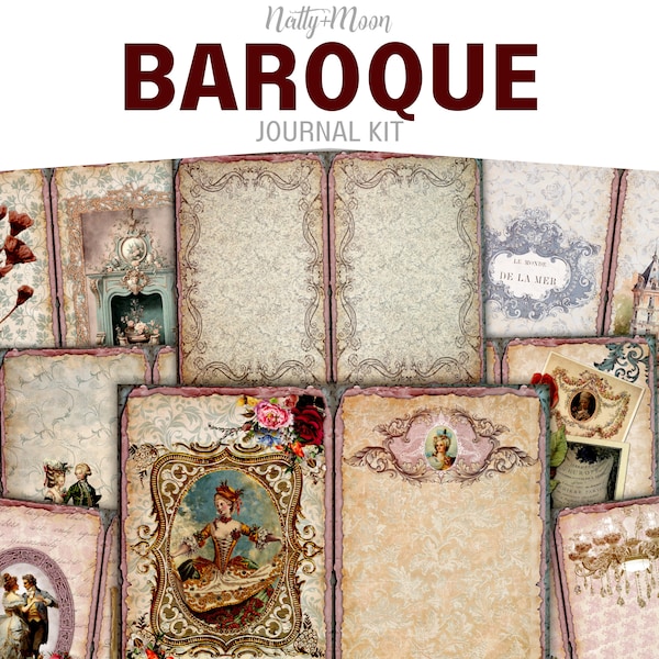 Junk Journal, Baroque, Rococo