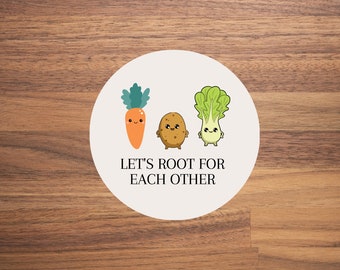 Inspirational Vegetables Sticker-- SVG File