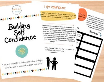 1st- 6th Grade Building Self Confidence Lesson