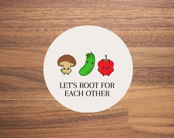 Inspirational Vegetables Sticker-- SVG File