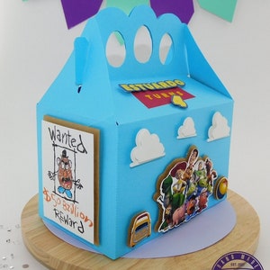 3D Toy Story Favor Box: Customizable Treat Bags