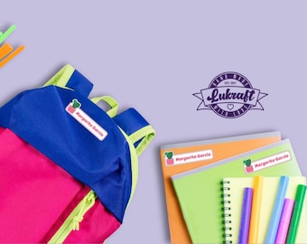 Custom Name Stickers: Personalized School Labels for Kids