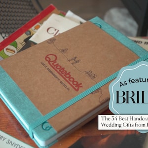 Quotebook Journal: The Premium Family Quote Journal, Quotable Kid Journal. Perfect Gift For Christmas, Wedding, Baby Shower Or Young Family!