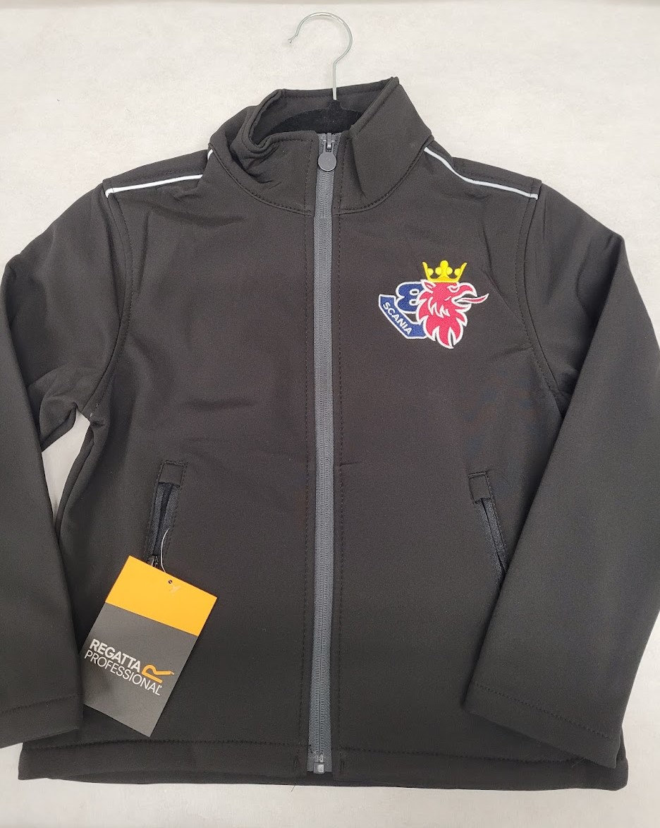 Kids Scania Vabis Regatta Softshell Jacket Etsy Israel