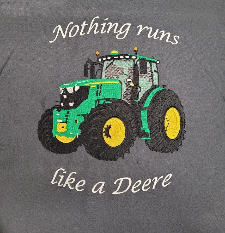 Adults John Deere Tractor Slogan 