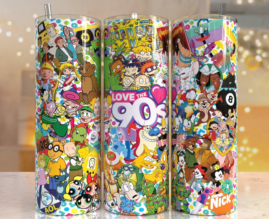 Gobelet à paillettes en acier inoxydable, blanc de sublimation 20 OZ