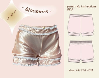 Bloomers Schnittmuster pdf