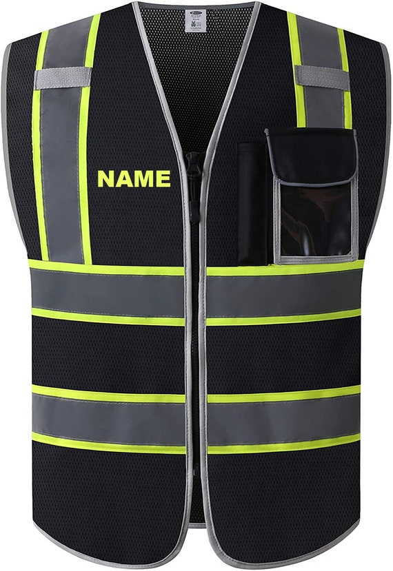 customized safety vest