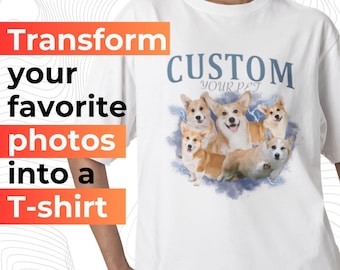 Custom T-shirt Personalized Pet Dog Edition- Perfect gift for Family and Friends
