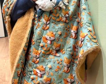 Poncho de invierno para bebés/niños, poncho para coche