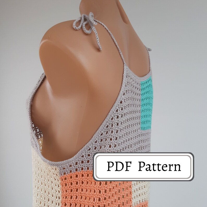 Easy Crochet Dress Pattern Etsy