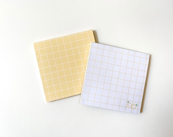 Handmade Lemon Memo Pad, Cute Stationery Notepad