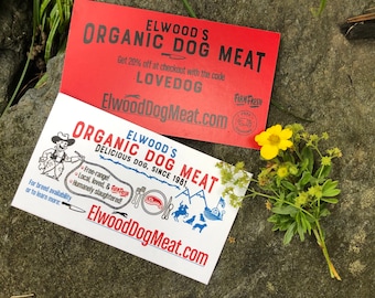 Elwood Farm - 100 Leave Behind Cards