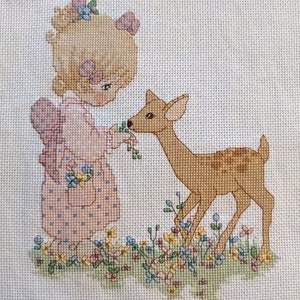 1980 Cross Stitch Pattern Book - Precious Moments – Lucky DeLuxe