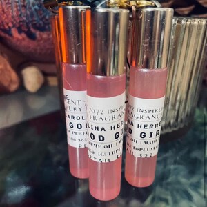 10 ml roll-on parfumolie, set van 3 frisse, ontspannende glamour