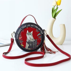 Creative DIY Set Sewing PU Leather Handbags schwtze
