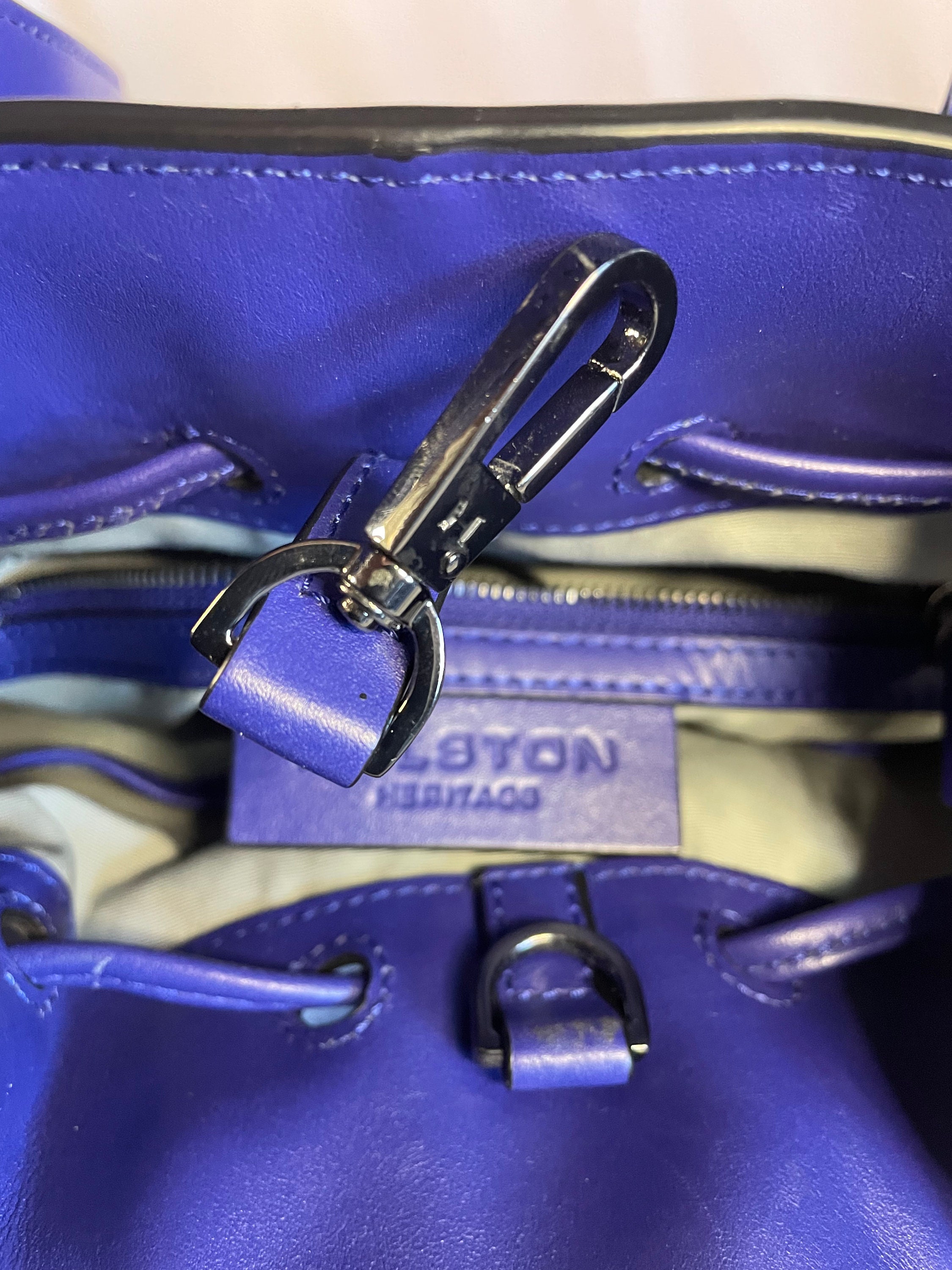 Leather Halston Heritage Backpack - Etsy