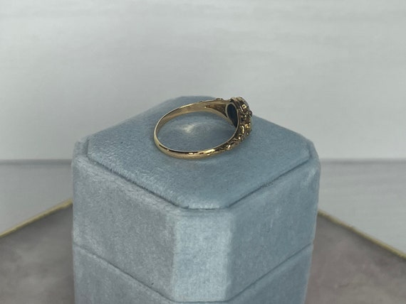 Victorian Opal and Ruby Ring - image 6