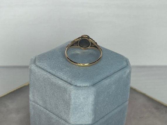 Victorian Opal and Ruby Ring - image 5