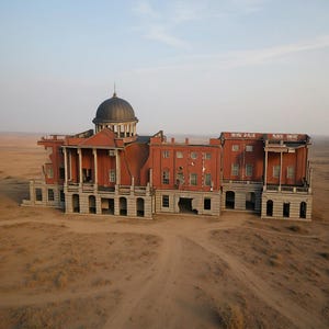 Central Capitol Building Ruins STL – 3D Printable Tabletop Terrain