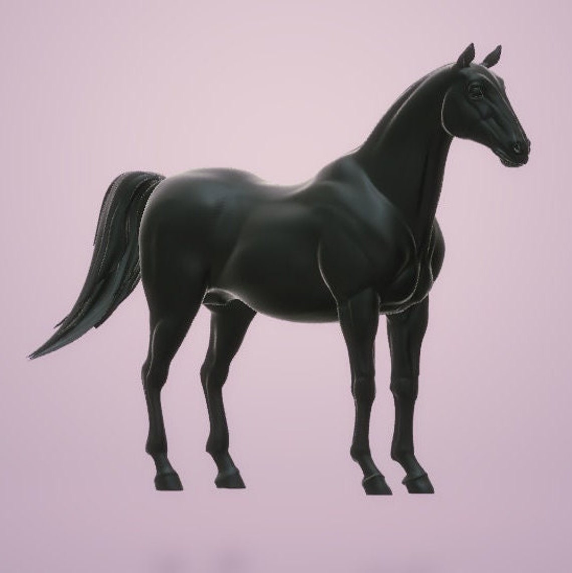 3D STL File Model Horse Diorama for 3D Printer - Etsy Canada