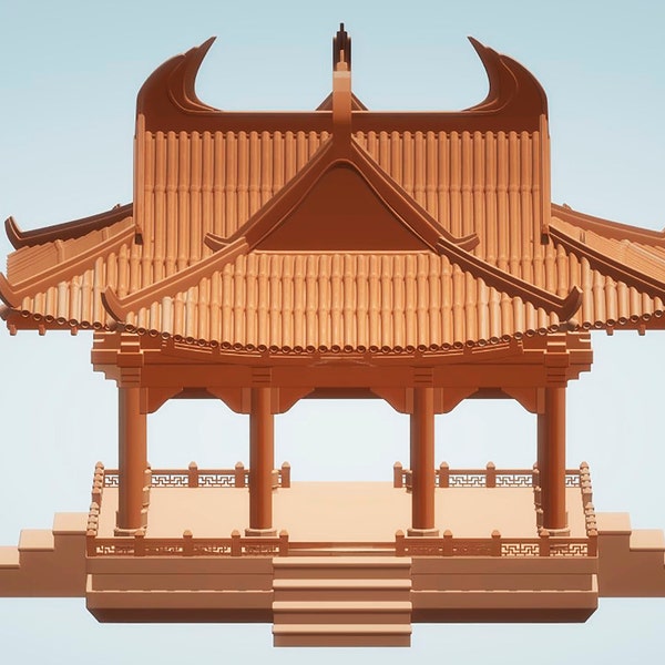 STL Chinese Civilization, diorama, tabletop for wargame