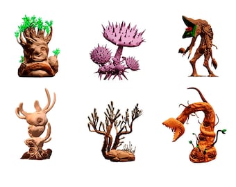 3D STL files models  Plants World Exoplanets 3 for 3D printing
