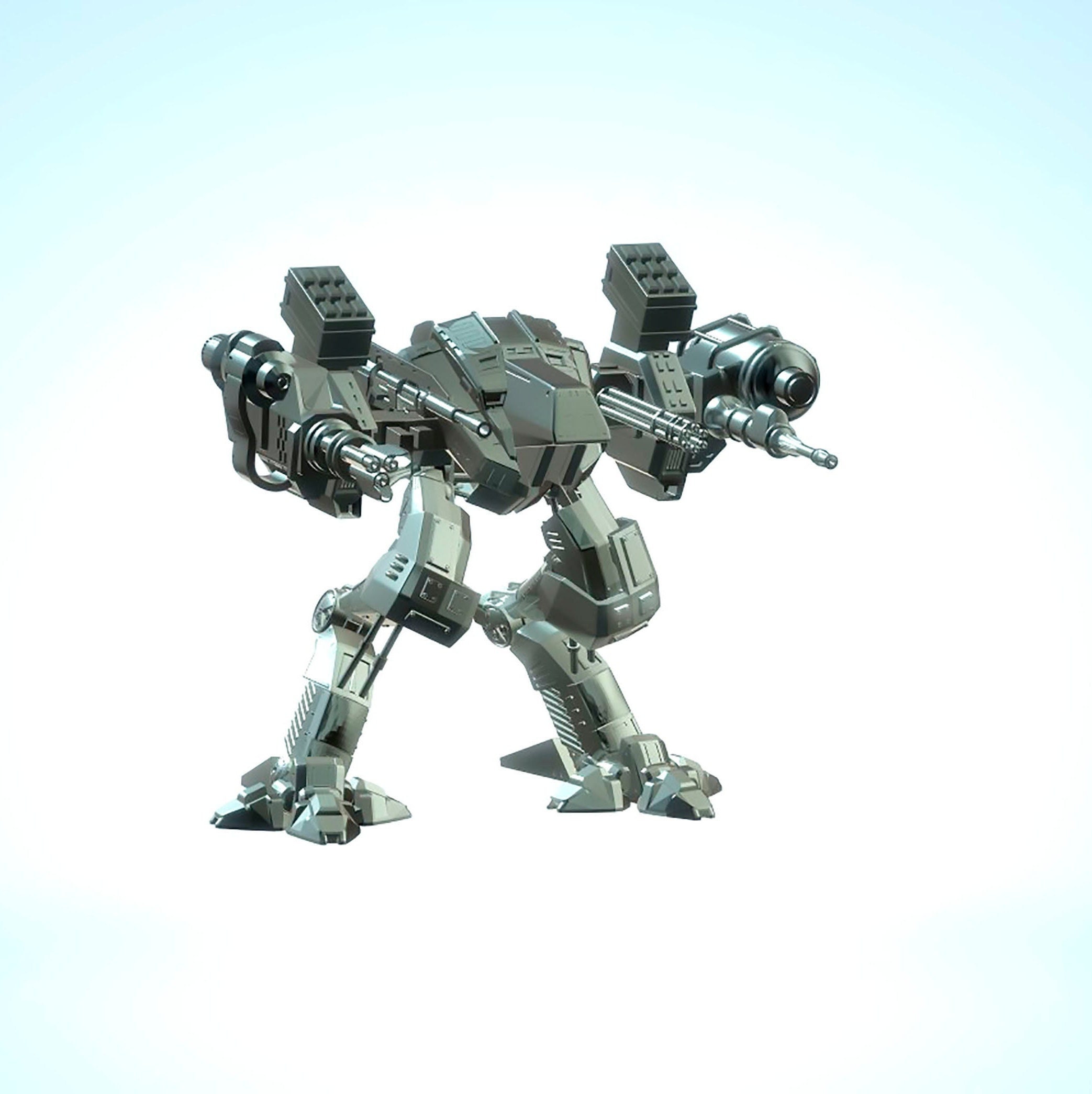 3D STL File Robot Wargaming Battletech -