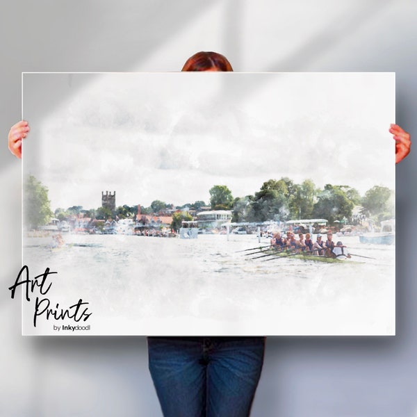 Henley Royal Regatta , Fine Art Print