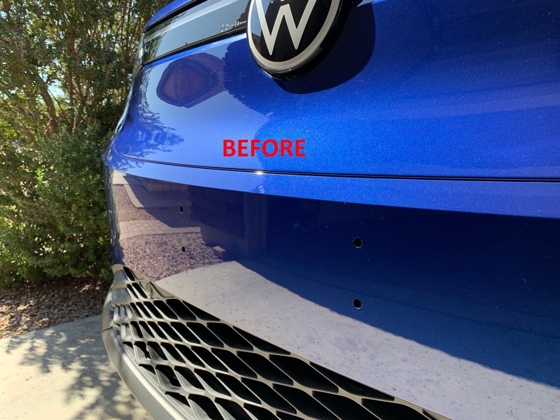 VW ID4/ID.4 Front Bumper Hole Plugs painted Etsy UK