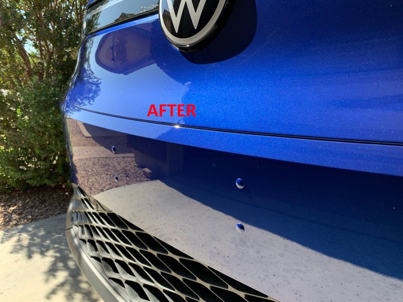 VW ID4/ID.4 Front Bumper Hole Plugs painted Etsy Canada