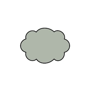 Scalloped Oval 2 - STL File Digital Download For At Home Cookie Cutter Printing