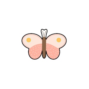 Butterfly 1 - STL File Digital Download For At Home Cookie Cutter Printing