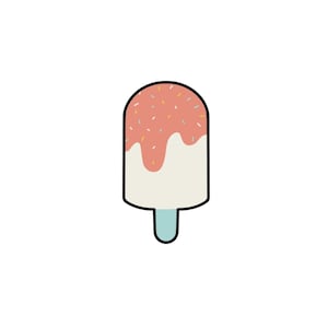 Popsicle 1 - STL File Digital Download For At Home Cookie Cutter Printing