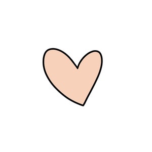 Wonky Heart - STL File Digital Download For At Home Cookie Cutter Printing