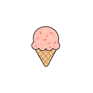 Ice Cream 2 - STL Datei Digital Download für Zu Hause Cookie Cutter Druck