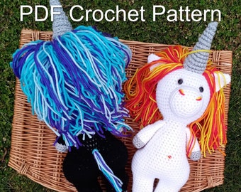 Booty Unicorn *Alleen haakpatroon*