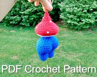 Portabooty Mushroom *Crochet Pattern Only*