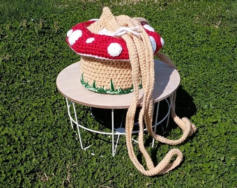 Mushroom Crossbody Bag *PHYSICAL ITEM*