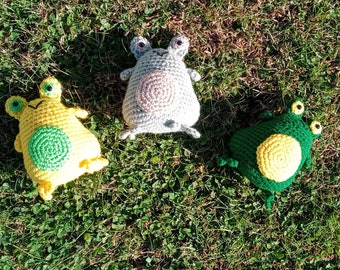 Big Booty Frog *Crochet Pattern ONLY*