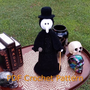 Plague Doctor *Crochet Pattern Only*