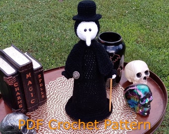 Plague Doctor *Crochet Pattern Only*