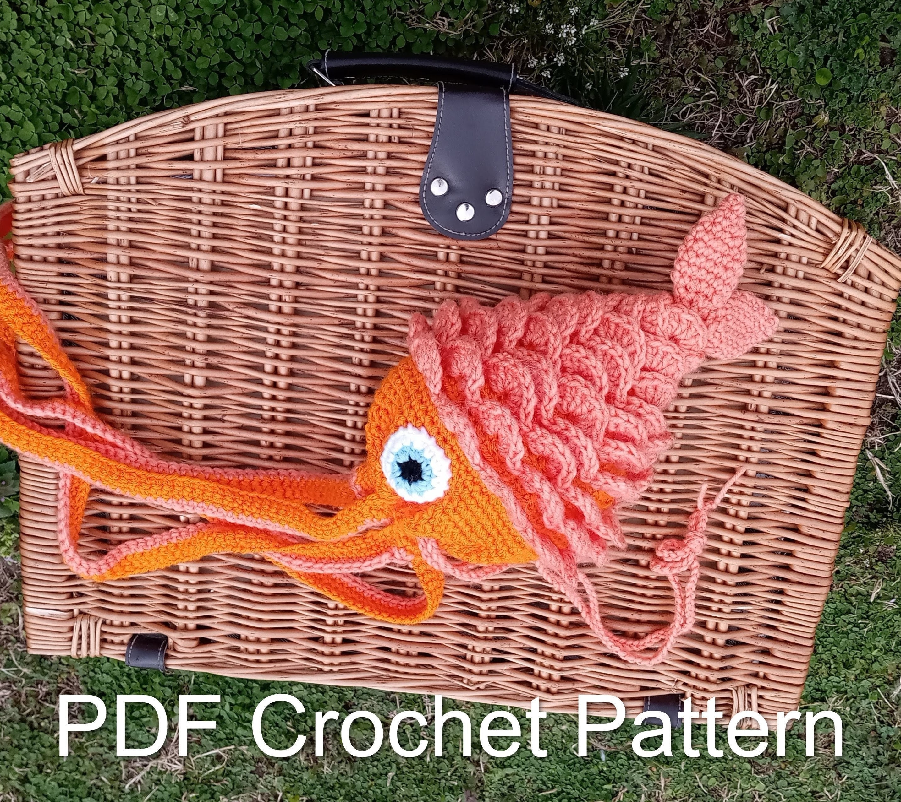 Ethnic Wind Messenger Fish-shaped Bag Cartoon Handmade Drawstring Medium