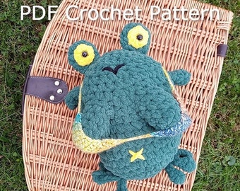 Long Boobied Frog *Crochet Pattern ONLY*