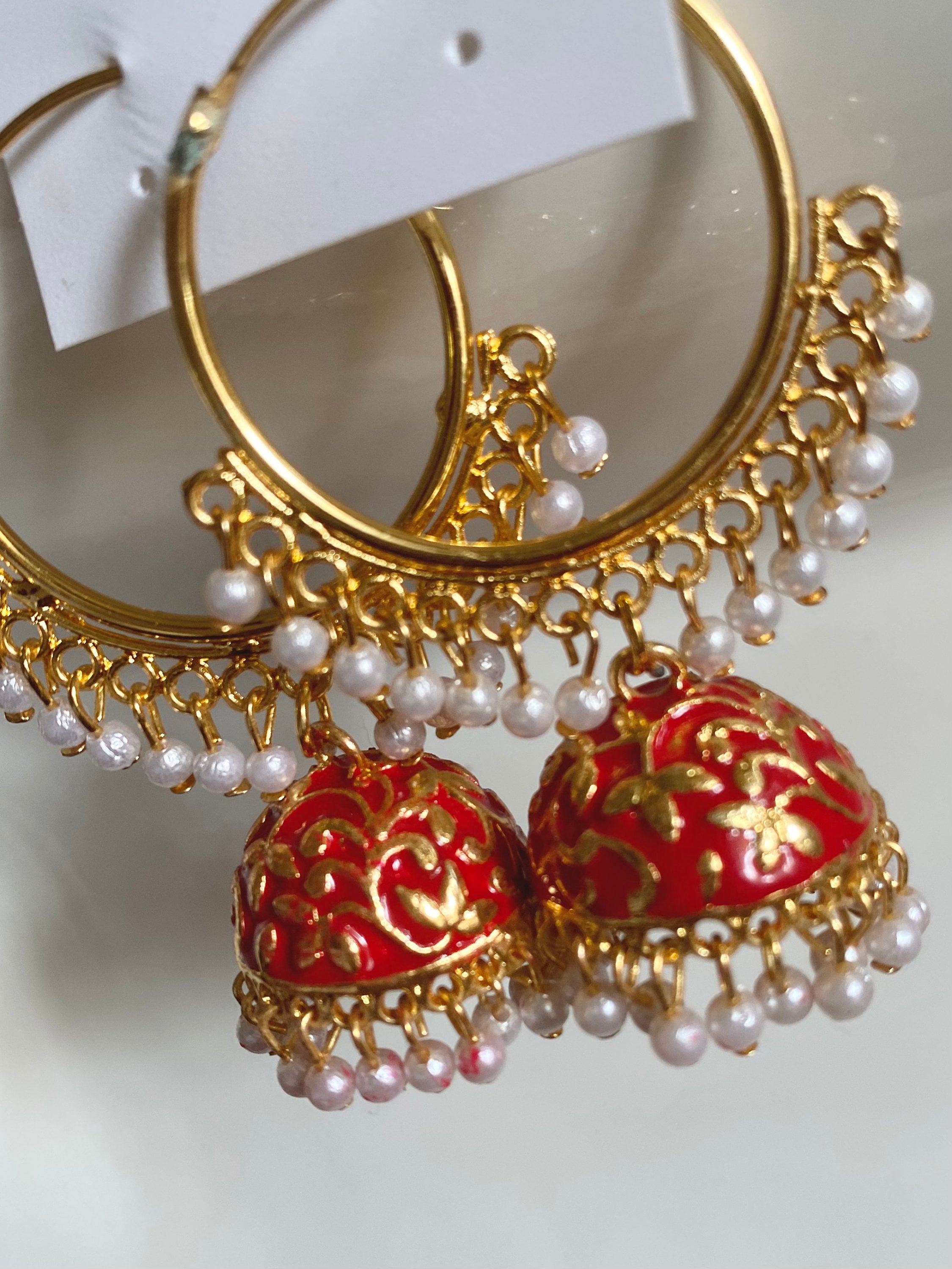 Meenakari Earrings Etsy Australia