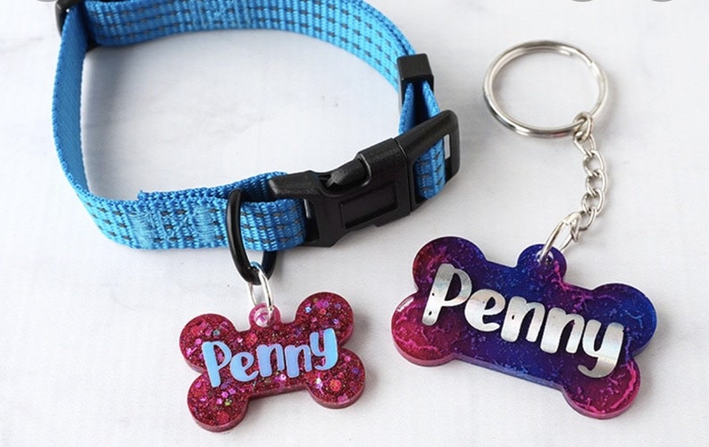Custom Resin Dog & Cat Tags Custom Dog Ornaments Custom Dog Etsy