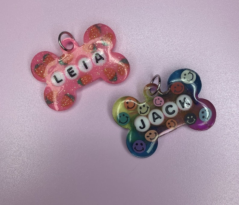 Custom Resin Dog & Cat Tags Custom Dog Ornaments Custom Dog Etsy