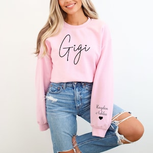 Gigi Sweatshirt, Gigi Shirt, New Gigi Gift, Grandma Gift, Gigi Gift ...